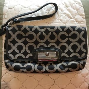 Coach Kristin Art Clutch!